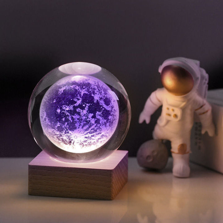 3D Galaxy Crystal Ball Night Light | Kalsten