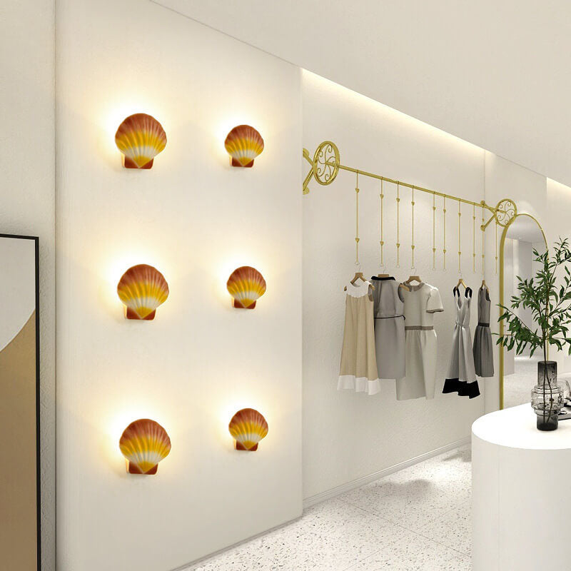 Outdoor Creative Shell Design Aluminum LED Waterproof Wall Sconce Lamp | Kalsten