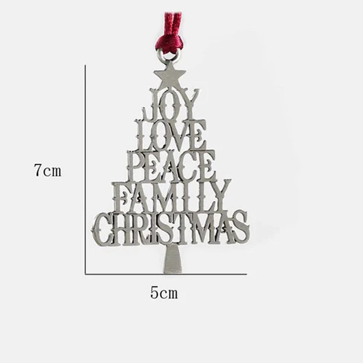 Kalsten | Solid Tin Christmas Decoration