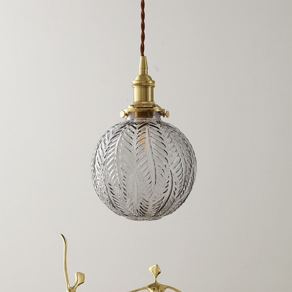 Glass Living Room Small Globe Pendant Light | Kalsten