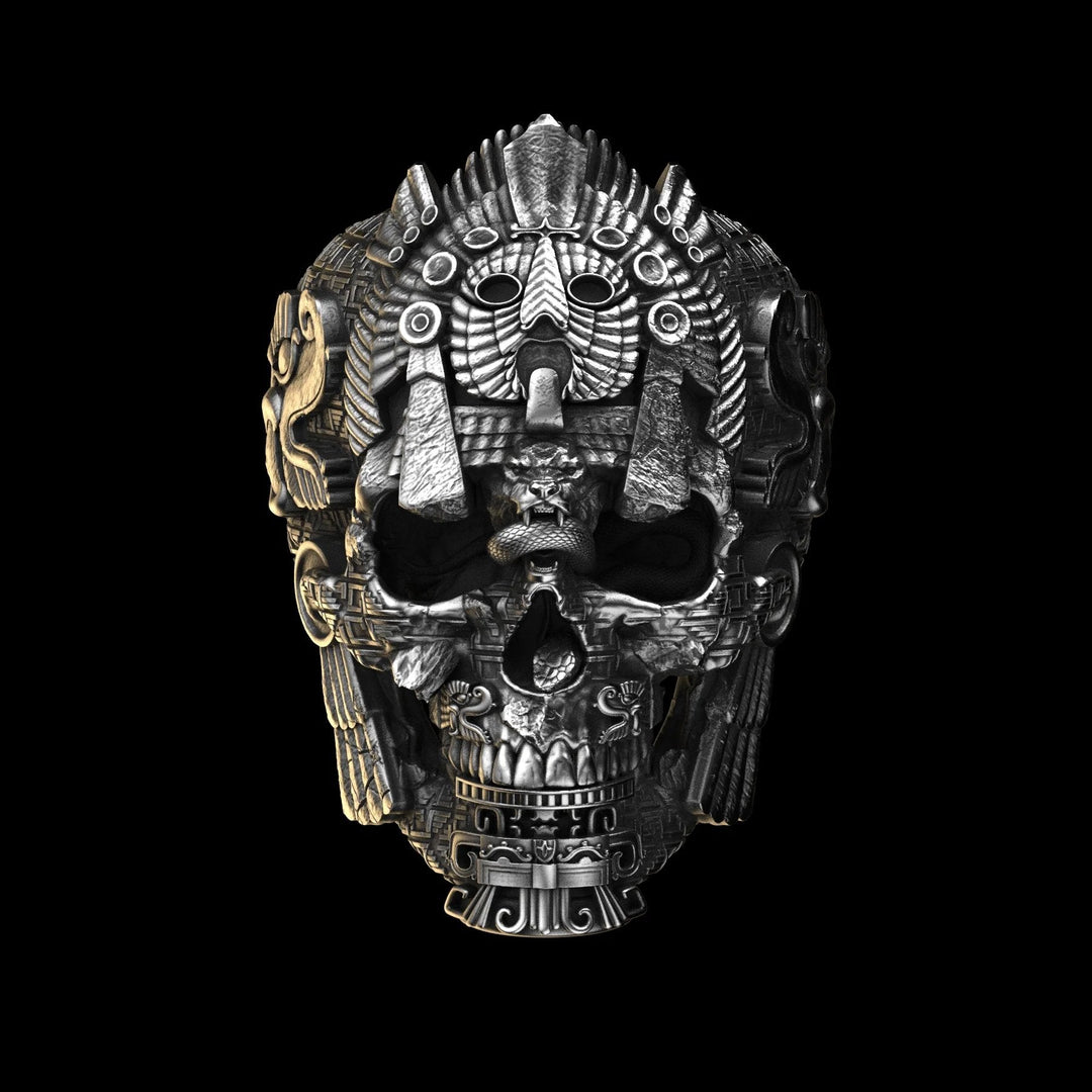 Kalsten | Sterling Silver Black Skull Ring