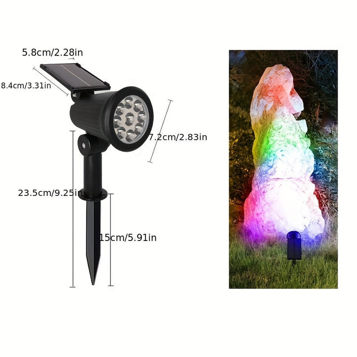SolarLuxe Spotlight - Sustainable 9LED Garden Lighting | Kalsten