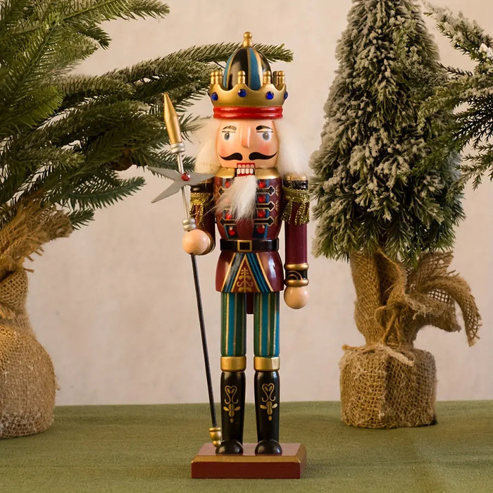 Kalsten | NutcrackerJoy - Wooden Nutcracker Soldier Figure for Timeless Christmas Charm