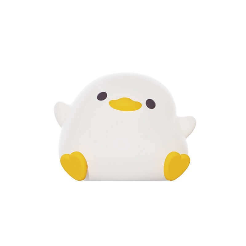 Doudou Duck Silicone Alarm Lamp Ambience Light Bedroom Bedside Lamp Usb Charging With Sleeping Night Light | Kalsten