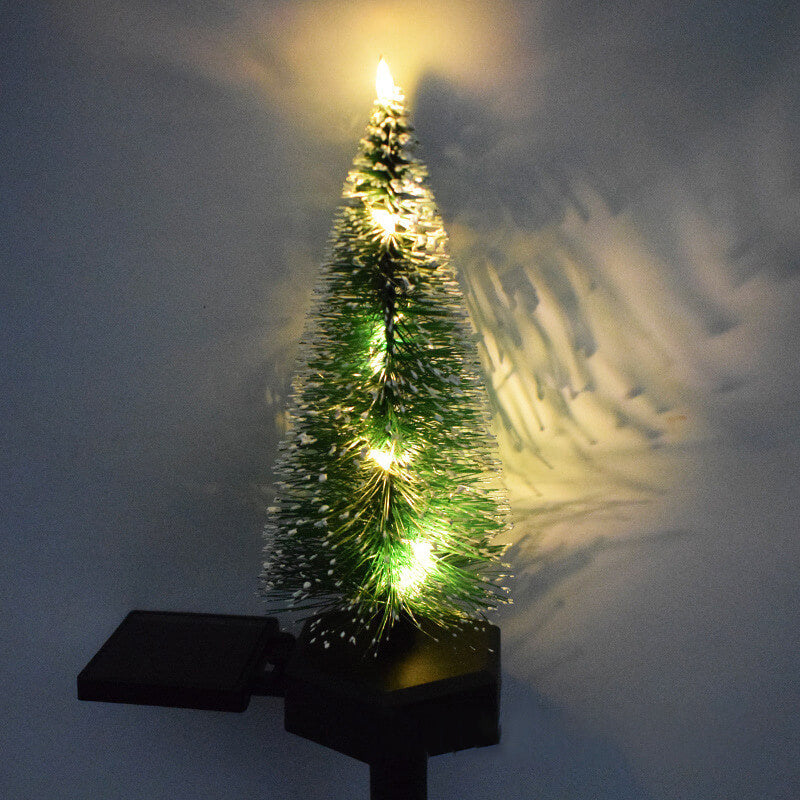 Modern Solar Christmas Tree Ground Insert Lawn Decoration Landscape Light | Kalsten