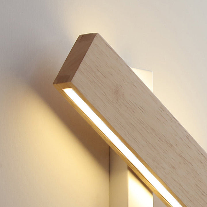 Rotatable Wooden LED Wall Lamp Kalsten