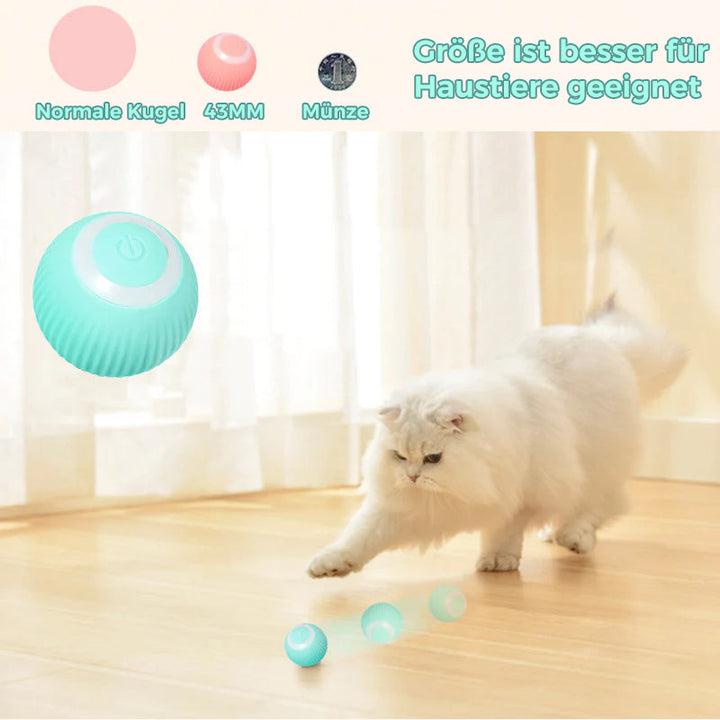 Intelligent Electric Self-Rolling Cat Toy Ball | Kalsten