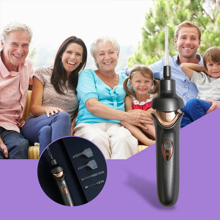Kalsten | EarSoft | Electric Ear Cleaner with Soft Silicone Tips