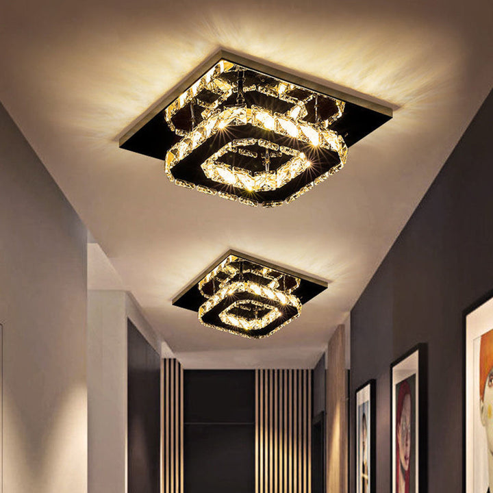 Kalsten | Ceiling Light Crystal LED Modern Flush Fixture