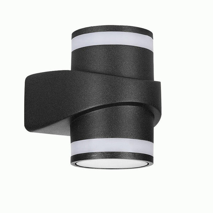 Modern Cylindrical Die-Cast Aluminum LED Waterproof Outdoor Garden Wall Light | Kalsten
