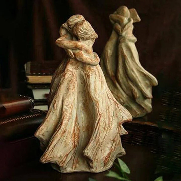 Kalsten | Sweet Hour of Prayer, beautiful hand-cast inspiring sculpture of a praying woman