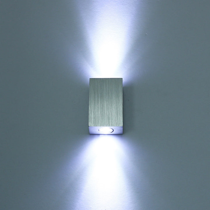 Modern Simplicity Waterproof Aluminum Cubic LED Wall Sconce Lamp For Outdoor Patio | Kalsten