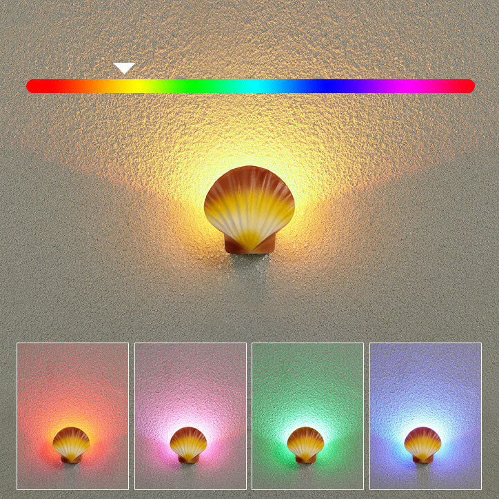 Outdoor Creative Shell Design Aluminum LED Waterproof Wall Sconce Lamp | Kalsten