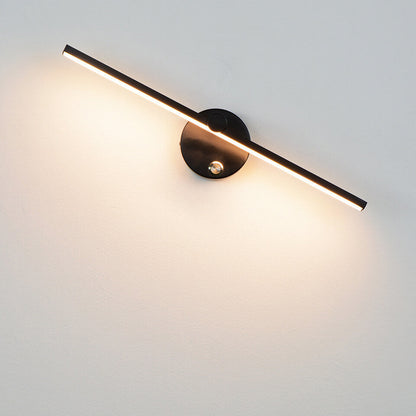 BowLift | Nordic Minimalist Aluminium Long Bar Switch LED Mirror Wall Light Lamp