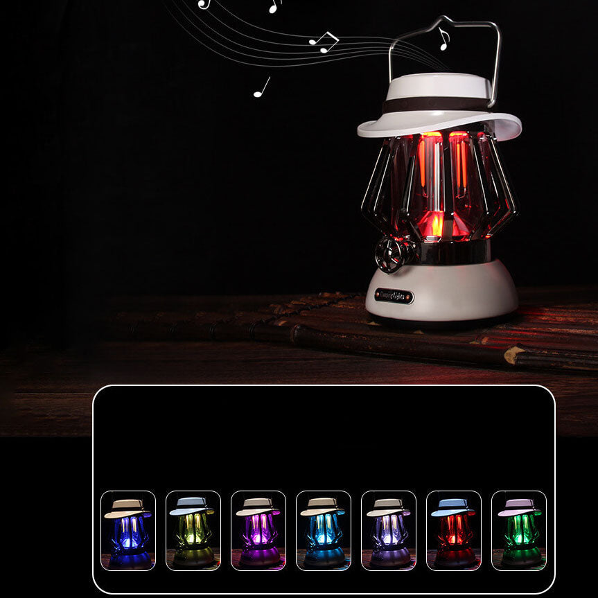 Modern Handheld Metal Texture Camping LED Outdoor Light | Kalsten