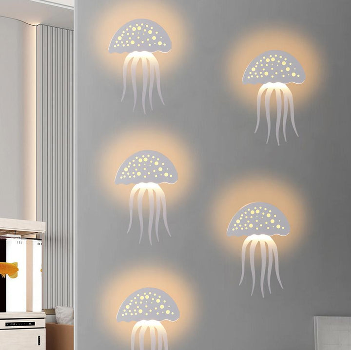 Modern creative 1-Light LED Jellyfish Wall Light | Kalsten