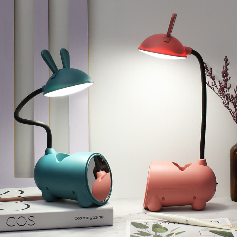Kalsten | Cartoon Creative Rabbit LED Touch USB Pen Holder Desk Lamp