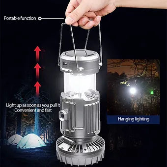 Lanterns Camping Solar Fan LED Light | Kalsten