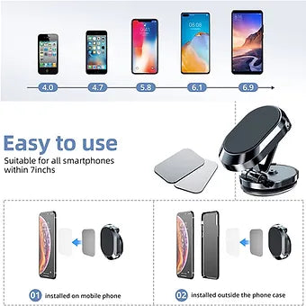 Kalsten | Foldable Magnetic Car Phone Holder