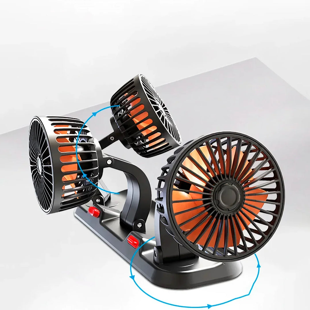 Adjustable 3-Head Electric Fan | Kalsten