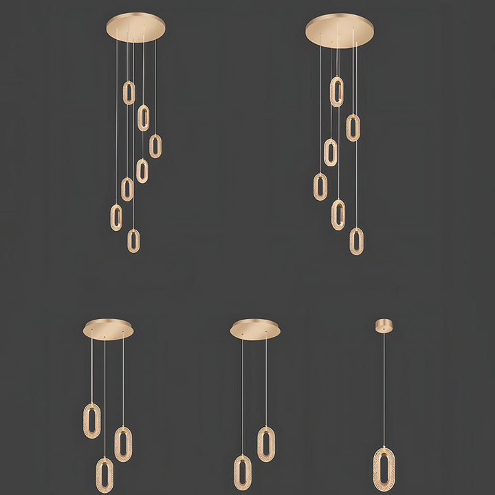 Nordic Modern Zinc Alloy LED Pendant Light For Living Room | Kalsten