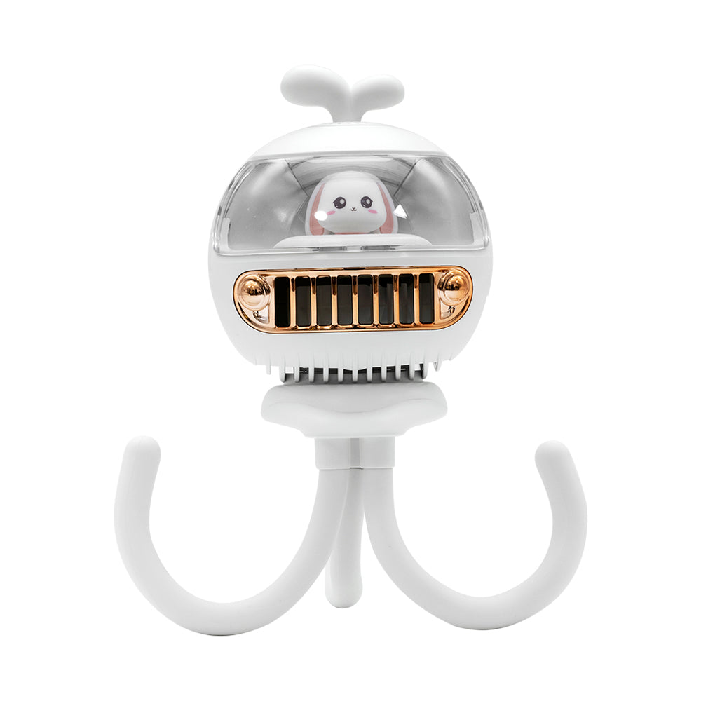 Cartoon Safety Bladeless Stroller Fan | Kalsten