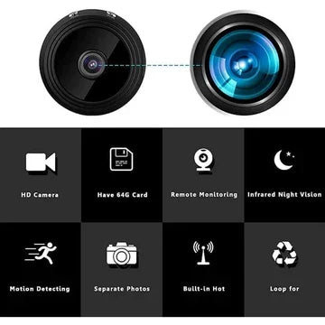Kalsten | Mini Wireless Magnetic Camera, Live Audio & Video Monitoring in Real Time