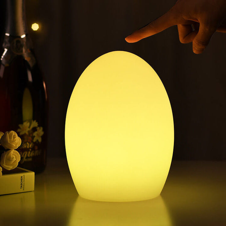 RGB ABS Egg-shaped LED Decorative Table Lamp | Kalsten