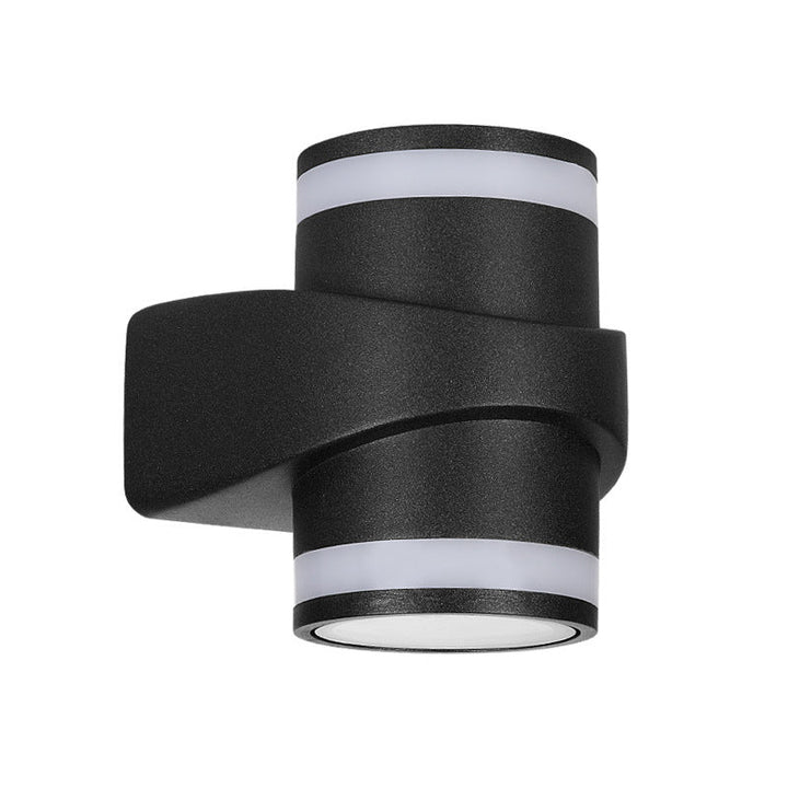 Modern Cylindrical Die-Cast Aluminum LED Waterproof Outdoor Garden Wall Light | Kalsten