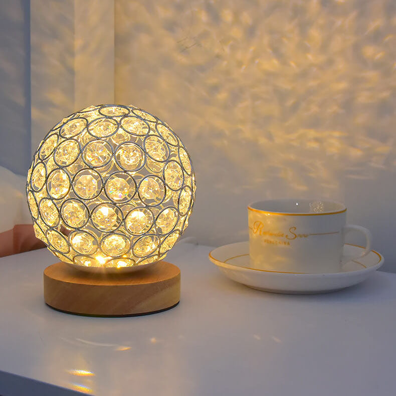 LumoAura USB LED Table Lamp | Rechargeable | Warm Light | Minimalist Design for Home | Kalsten