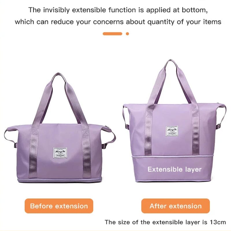 Kalsten | High-capacity Double-layer Wet Separation Travelling Bag