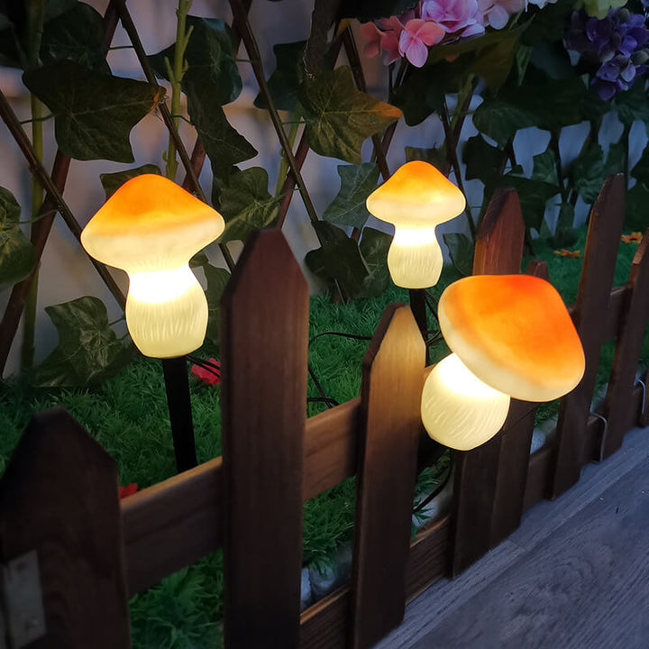 Solar Outdoor Mushroom Shape LED Garden Lawn Ground Insert Landscape Light | Kalsten