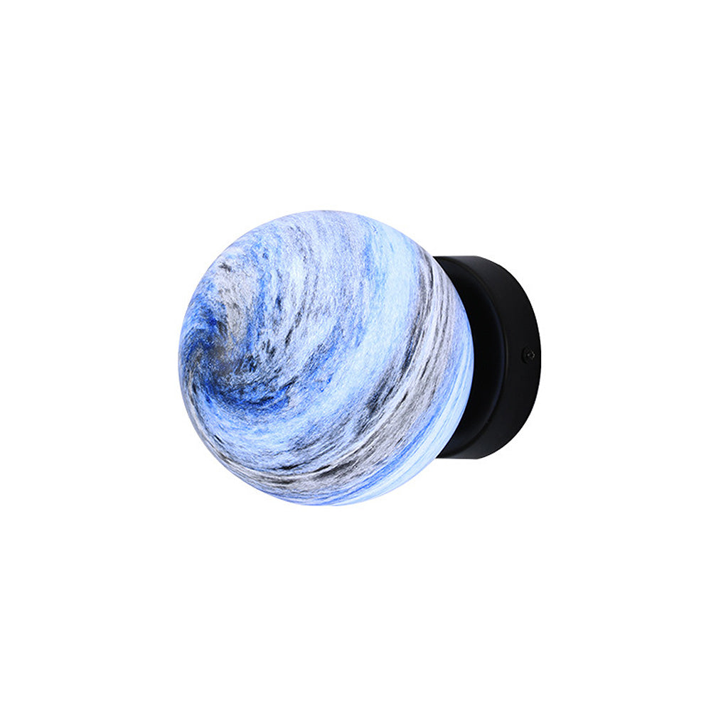 Modern Glass Globe Ceiling Light Kalsten