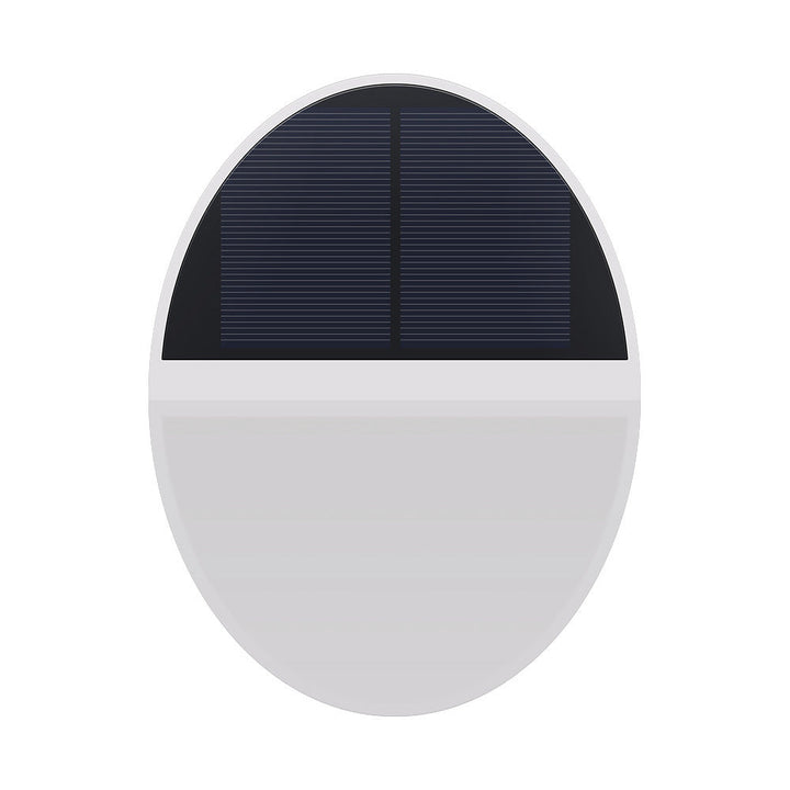 Solar Outdoor Waterproof Round Flat Body Radar Sensor LED Wall Sconce Lamp | Kalsten