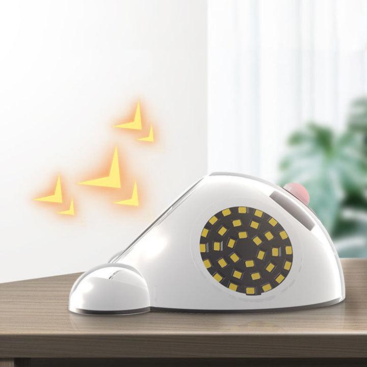 Solar Body Sensor Round Shape LED Patio Outdoor Wall Sconce Lamp | Kalsten