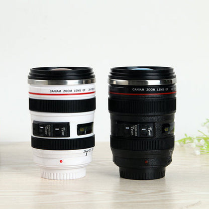 Camera Lens Inspired Insulated Cup Coffee Mug | Karnz