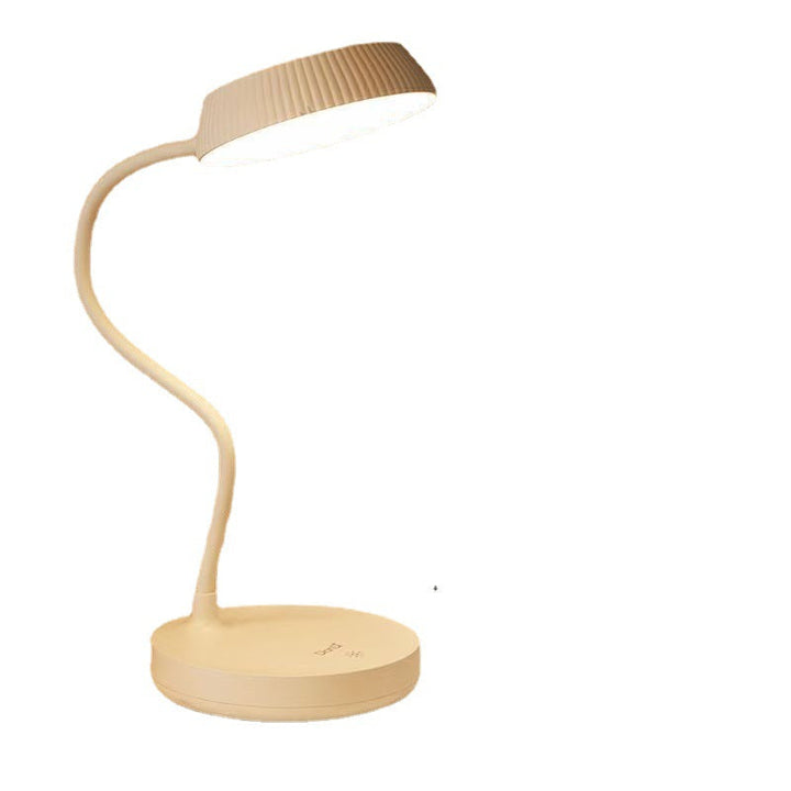 Kalsten | Nordic Minimalist Round Plate LED Touch Eye Protection USB Desk Lamp