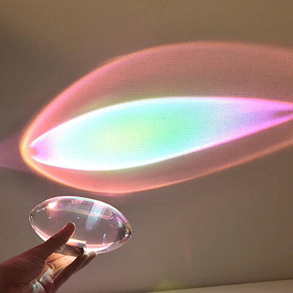 Creative Crystal Projection Angel Eyes LED Table Lamp | Kalsten