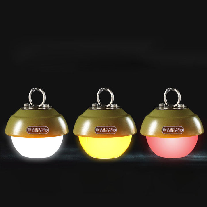 Contemporary Creative Waterproof Orb Metal PC LED Camping Outdoor Light For Outdoor Patio | Kalsten