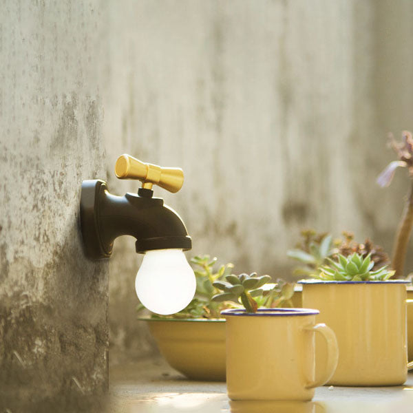 Modern creative faucet ABS PC USB LED night light wall lamp | Kalsten
