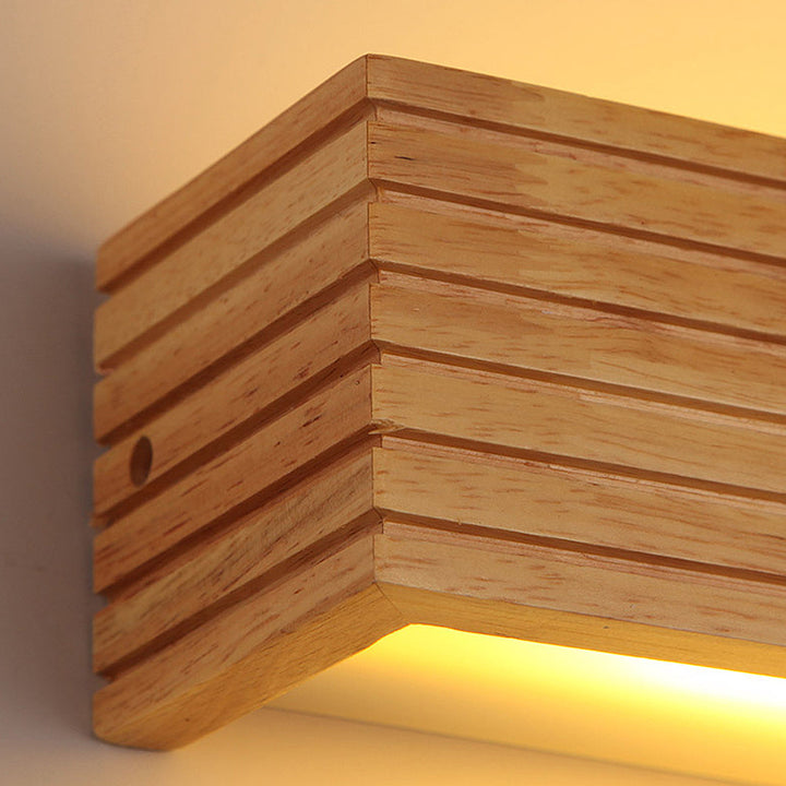 Modern Wooden LED Wall Light