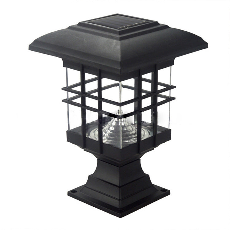 Modern Simplicity Solar Square Pillar LED Outdoor Lawn Landscape For Garden | Kalsten