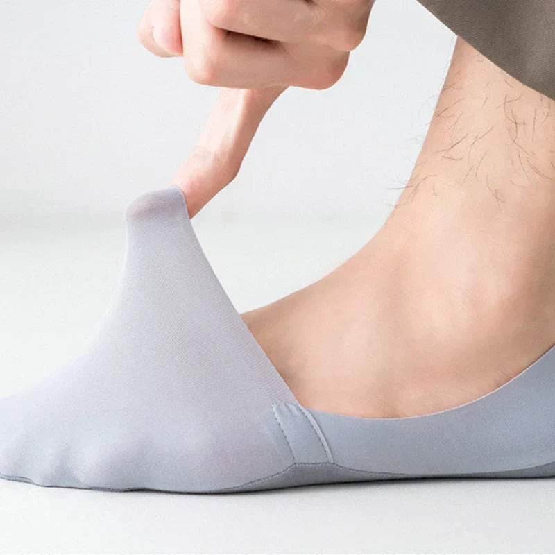 Comfortable anti-slip ice silk socks | Kalsten