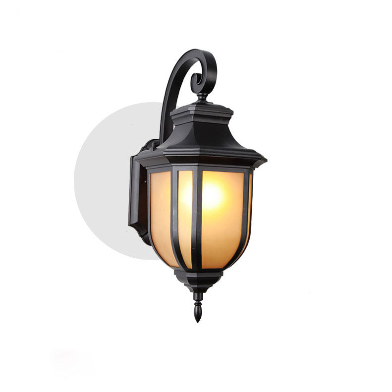 Modern European Minimalist Aluminum Alloy Square Outdoor 1-Light Wall Sconce Lamp | Kalsten