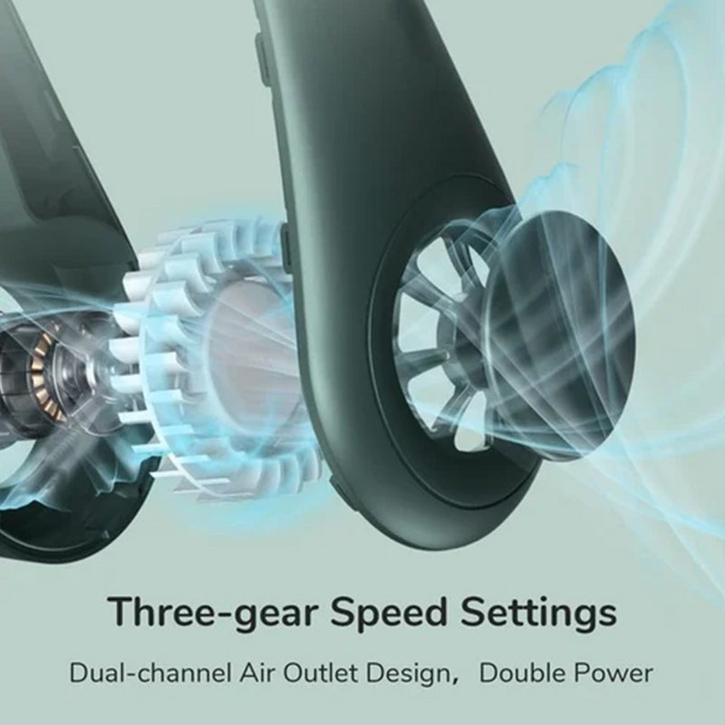 Hands-Free Portable Bladeless Neck Fan | Kalsten