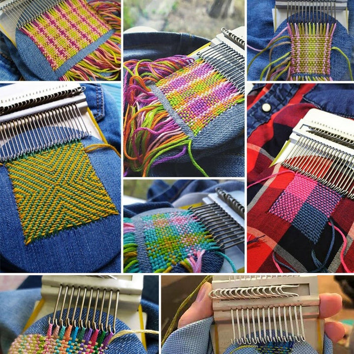 Darning & Weaving Loom Kit – DIY Craft Set