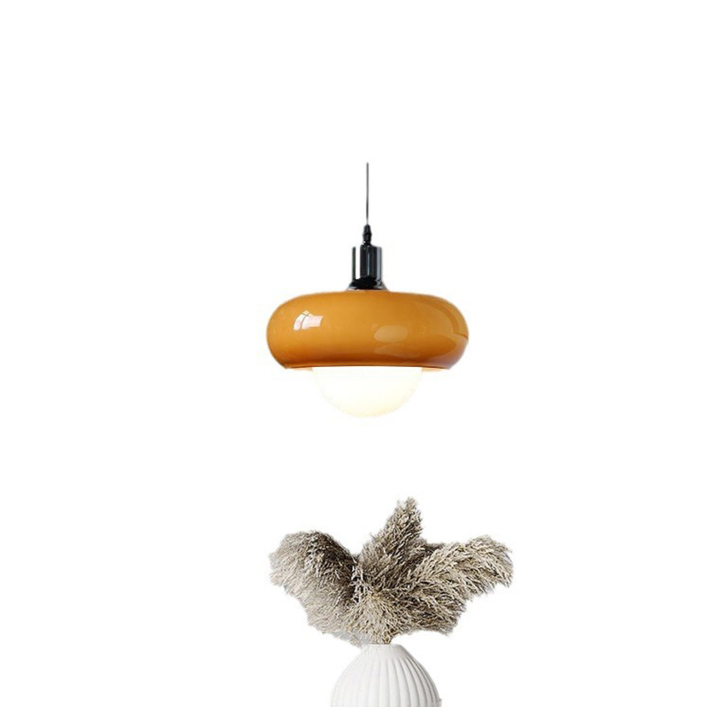 Bauhaus Dome Coffee Glass Pendant Light | Kalsten