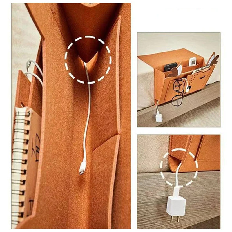 Hanging bedside storage bag | Kalsten