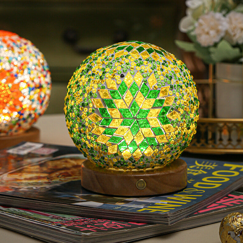 BohoGlow – Modern Bohemian Table Lamp with USB Charging | Kalsten