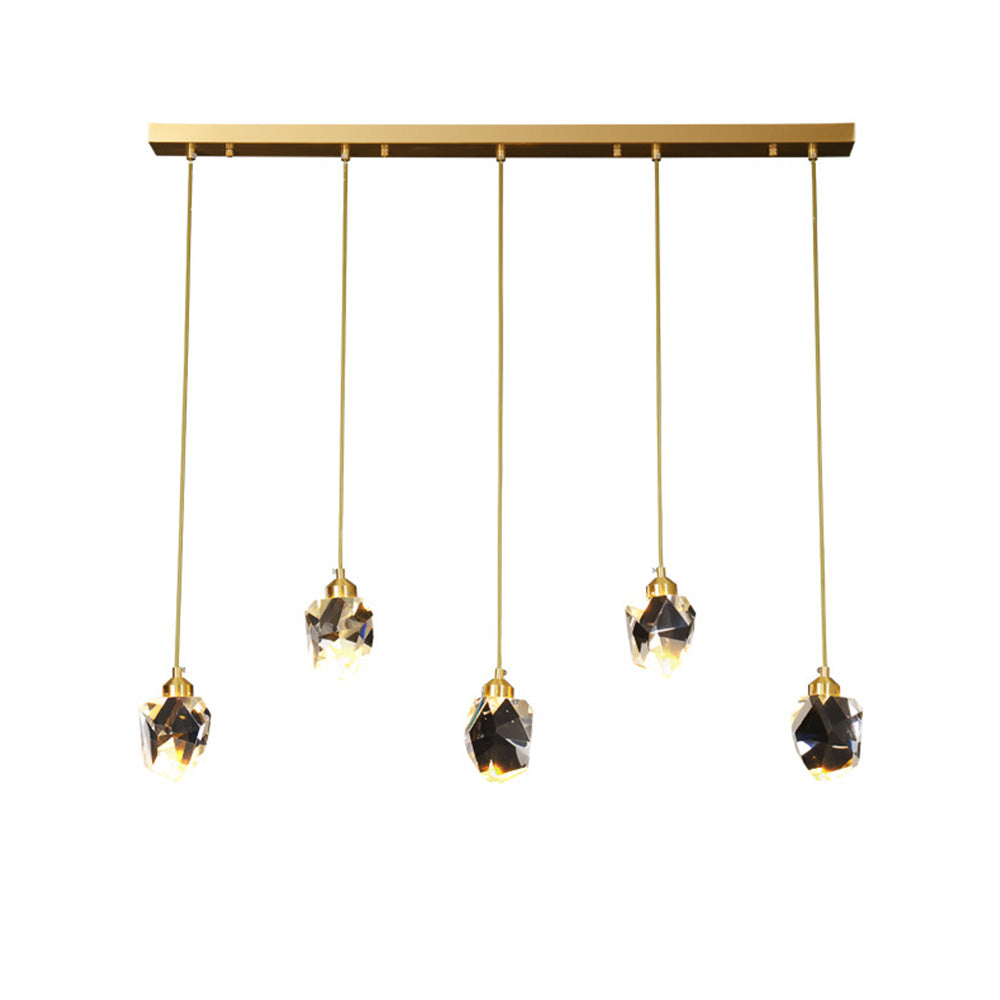 Creative Modern Crystal Gold Raindrop Chandelier | Kalsten